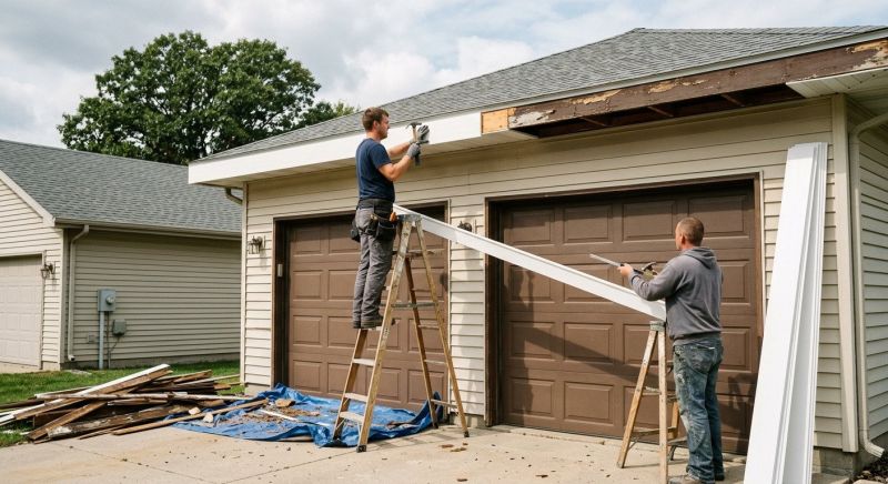 Aluminum Fascia Replacement in Kansas City, KS