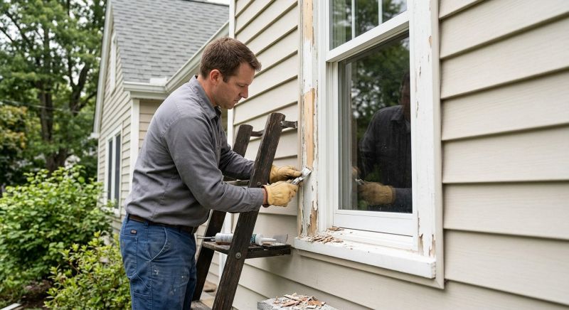 Exterior Door Trim Repair in Conroe, TX