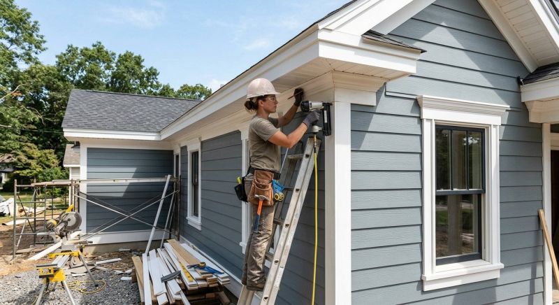 Exterior Trim Work in Kansas City, KS