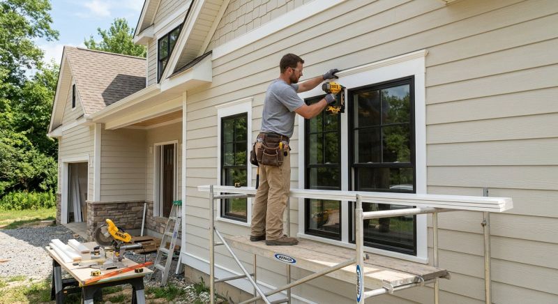 Exterior Window Trim Service in Conroe, TX