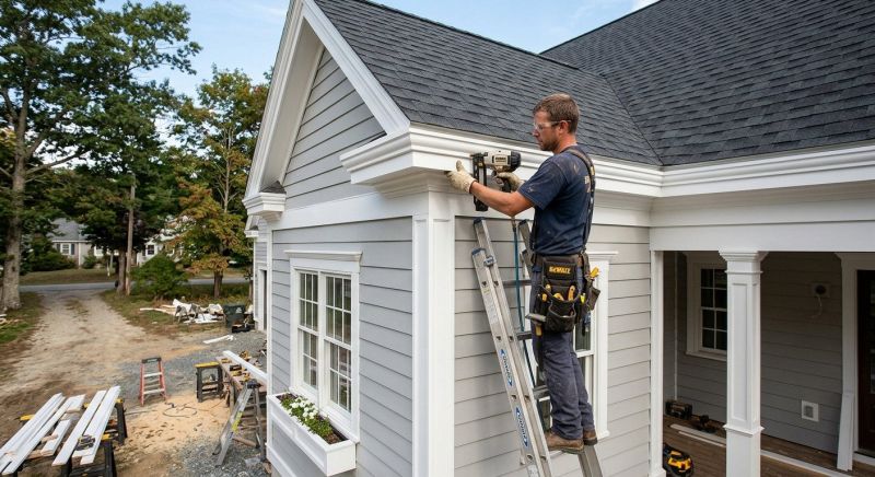 House Trim Installation in Wilmington, NC