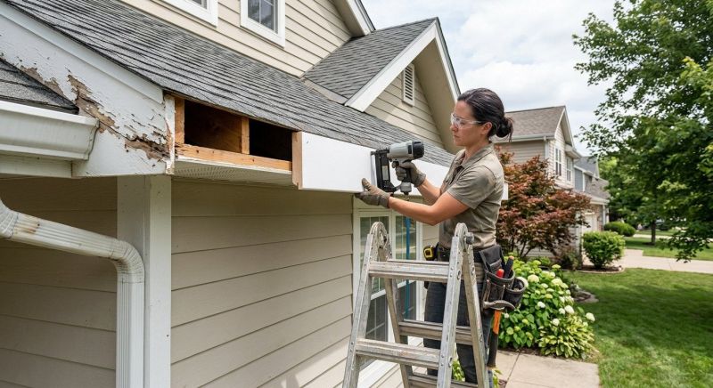 Metal Fascia Repair in Kansas City, KS