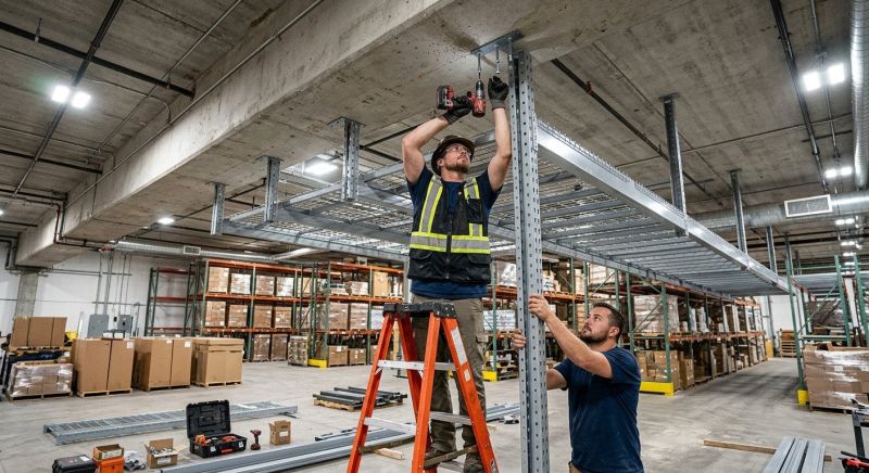Overhead Shelving Installation in Charlotte, NC