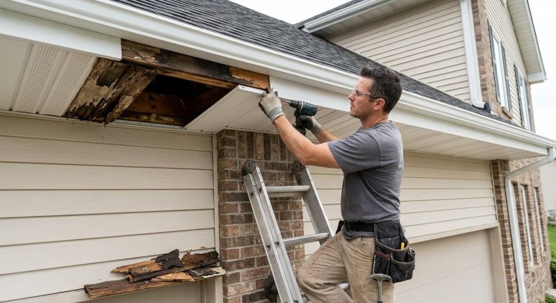 Soffit Repair in Overland Park, KS